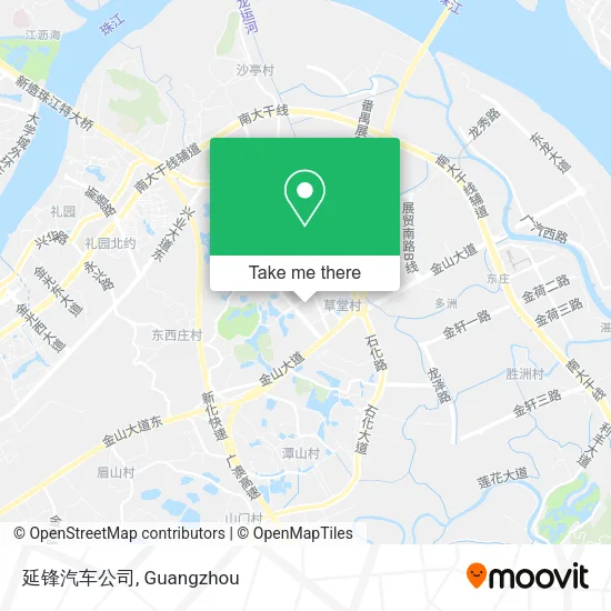 延锋汽车公司 map