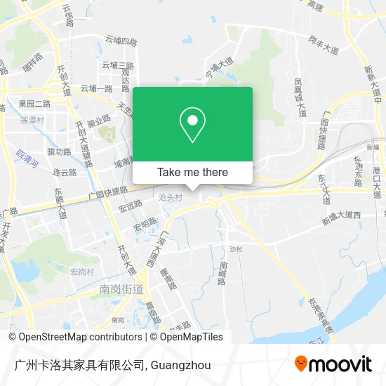 广州卡洛其家具有限公司 map