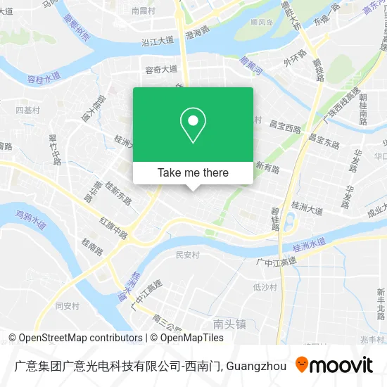 广意集团广意光电科技有限公司-西南门 map