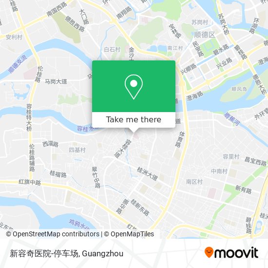 新容奇医院-停车场 map