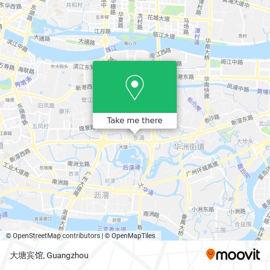大塘宾馆 map