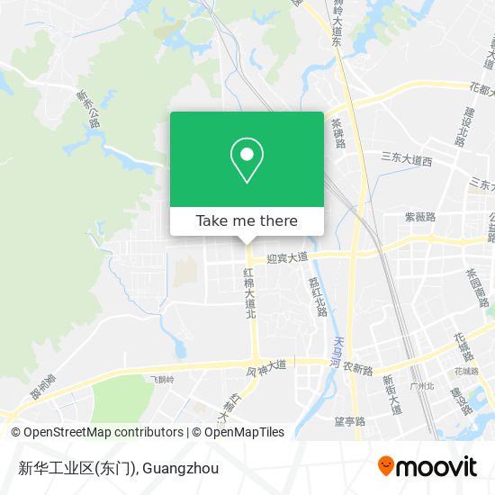 新华工业区(东门) map