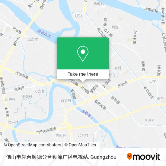 佛山电视台顺德分台勒流广播电视站 map