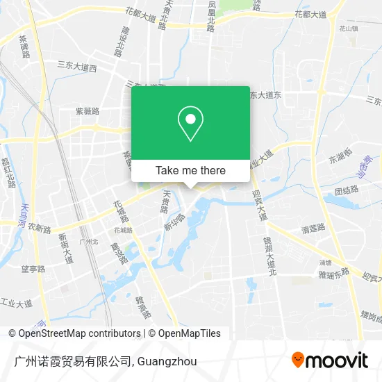 广州诺霞贸易有限公司 map