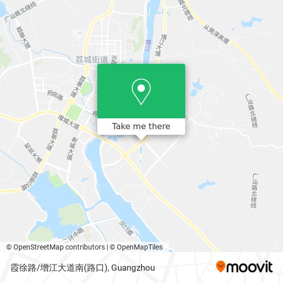 霞徐路/增江大道南(路口) map