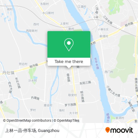 上林一品-停车场 map