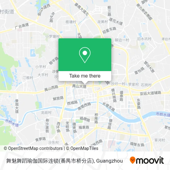舞魅舞蹈瑜伽国际连锁(番禺市桥分店) map