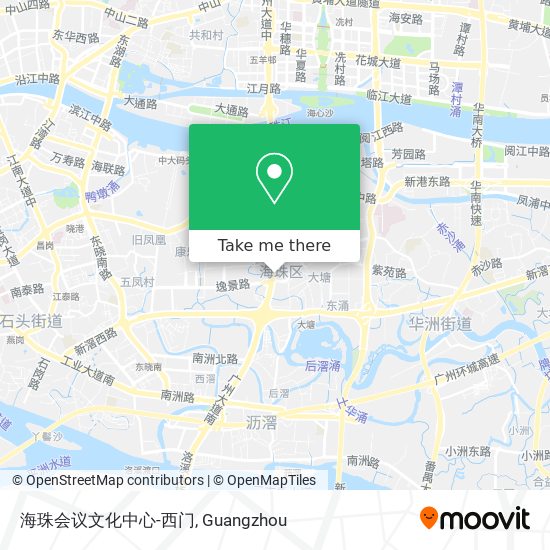 海珠会议文化中心-西门 map