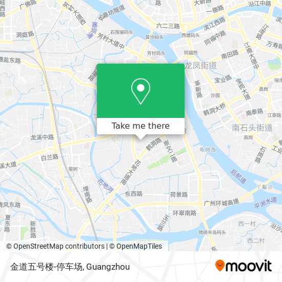 金道五号楼-停车场 map