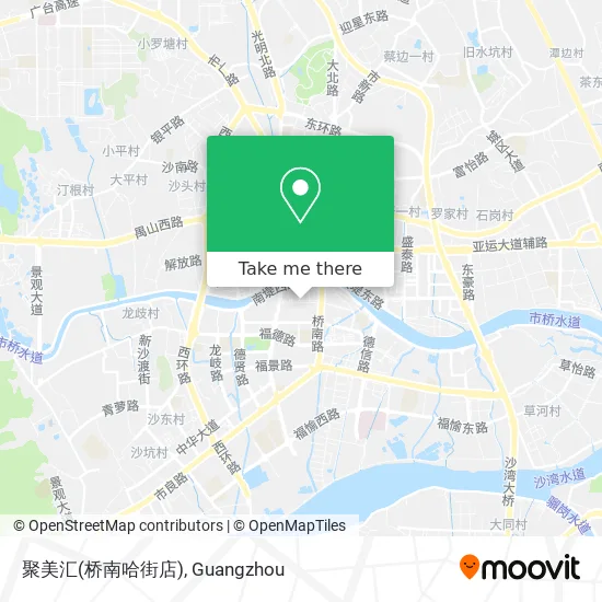 聚美汇(桥南哈街店) map
