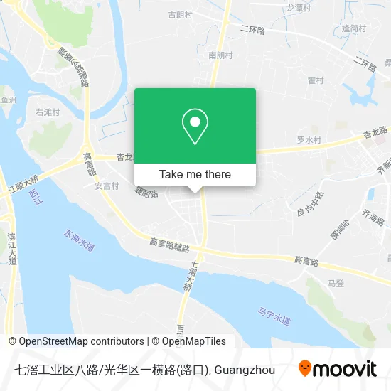 七滘工业区八路/光华区一横路(路口) map