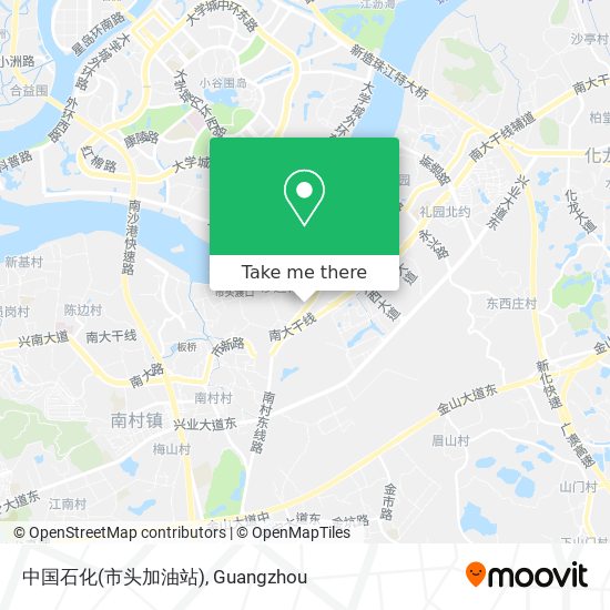 中国石化(市头加油站) map