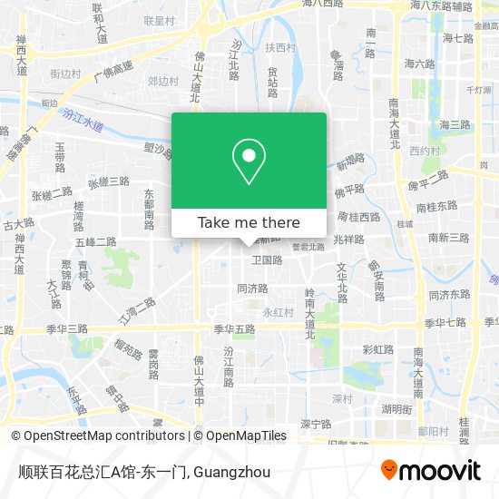 顺联百花总汇A馆-东一门 map