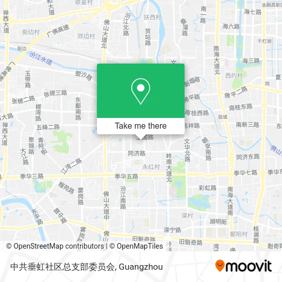 中共垂虹社区总支部委员会 map