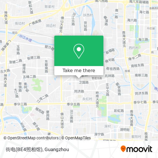 街电(BE4照相馆) map
