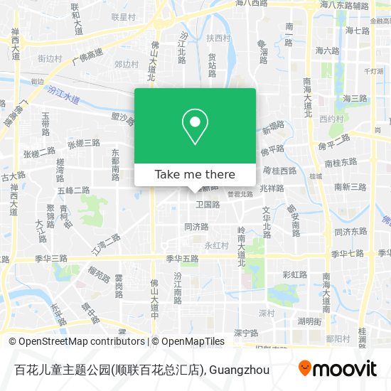 百花儿童主题公园(顺联百花总汇店) map