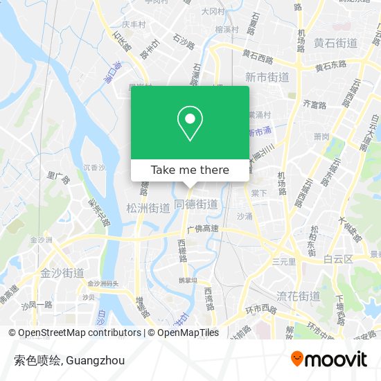 索色喷绘 map