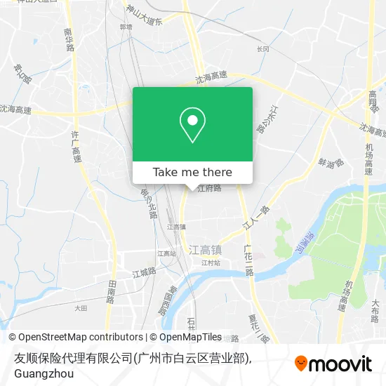 友顺保险代理有限公司(广州市白云区营业部) map