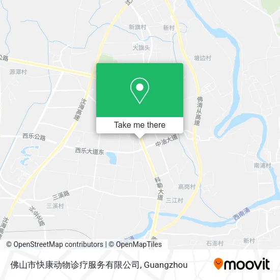 佛山市快康动物诊疗服务有限公司 map