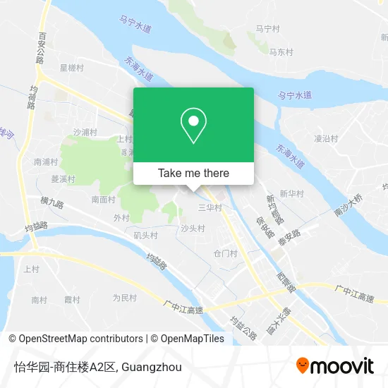 怡华园-商住楼A2区 map