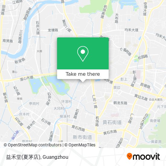 益禾堂(夏茅店) map