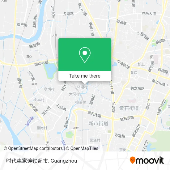时代惠家连锁超市 map