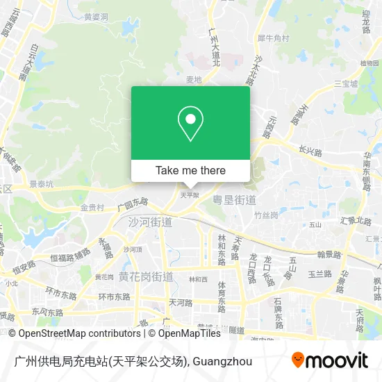 广州供电局充电站(天平架公交场) map