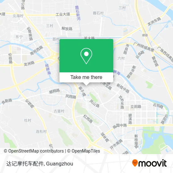 达记摩托车配件 map