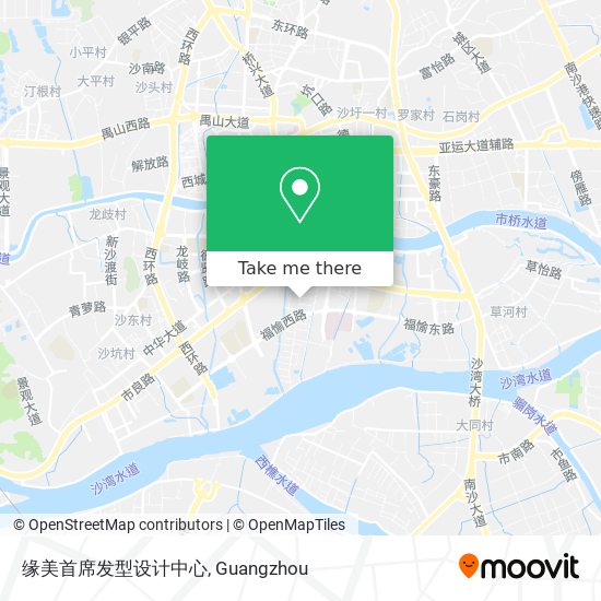 缘美首席发型设计中心 map