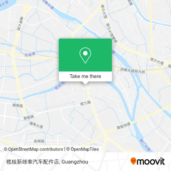 榄核新雄泰汽车配件店 map