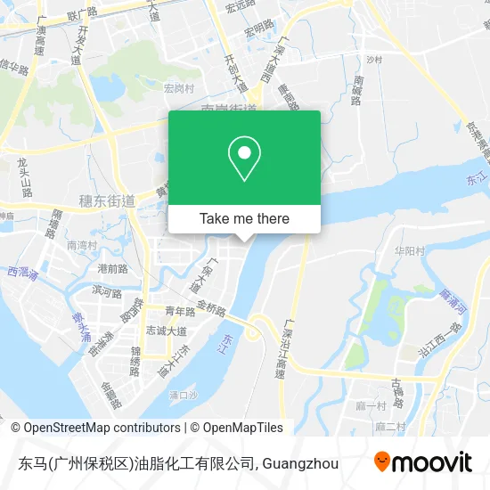 东马(广州保税区)油脂化工有限公司 map