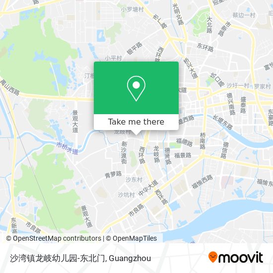 沙湾镇龙岐幼儿园-东北门 map