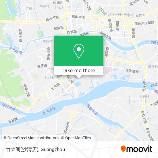 竹荣阁(沙湾店) map