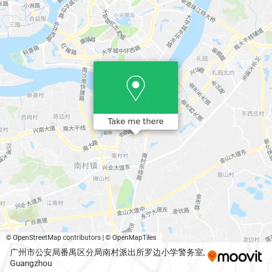 广州市公安局番禺区分局南村派出所罗边小学警务室 map