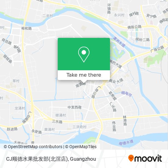 CJ顺德水果批发部(北滘店) map