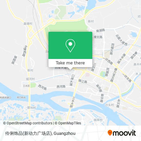 伶俐饰品(新动力广场店) map