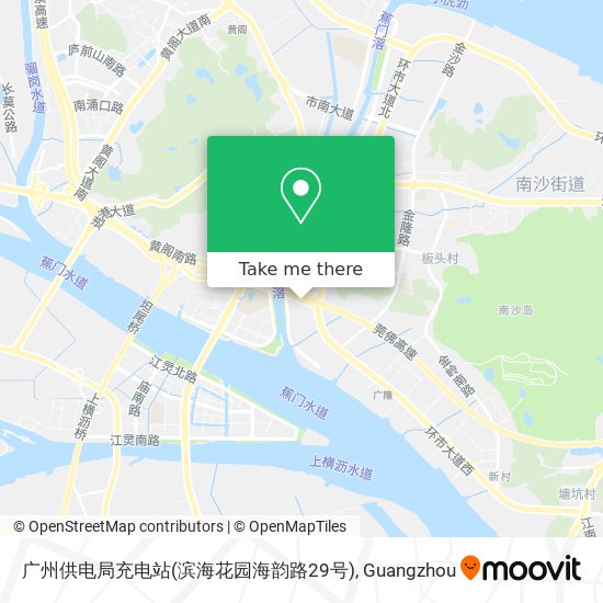 广州供电局充电站(滨海花园海韵路29号) map