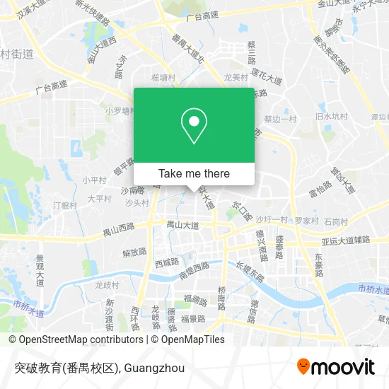 突破教育(番禺校区) map