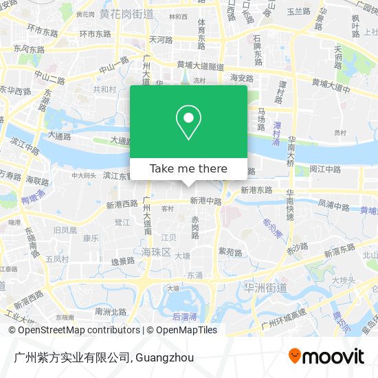 广州紫方实业有限公司 map