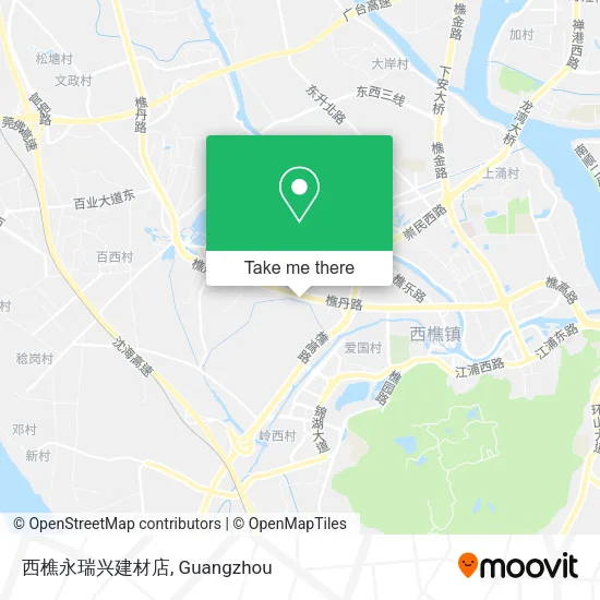 西樵永瑞兴建材店 map