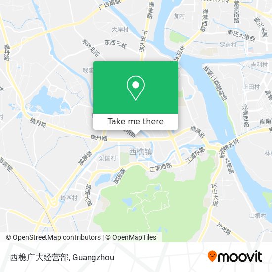 西樵广大经营部 map