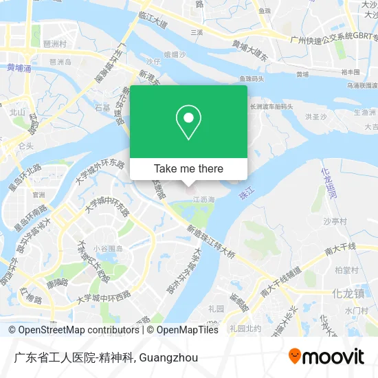 广东省工人医院-精神科 map