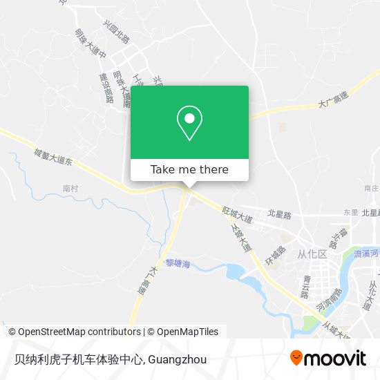 贝纳利虎子机车体验中心 map