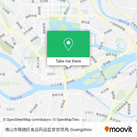 佛山市顺德区食品药品监督管理局 map