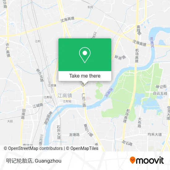 明记轮胎店 map