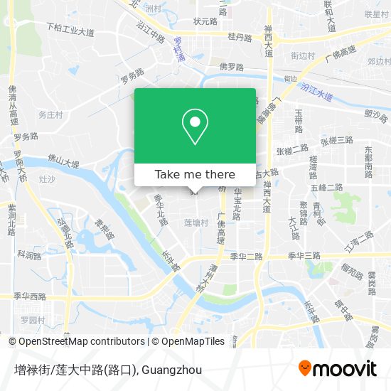 增禄街/莲大中路(路口) map