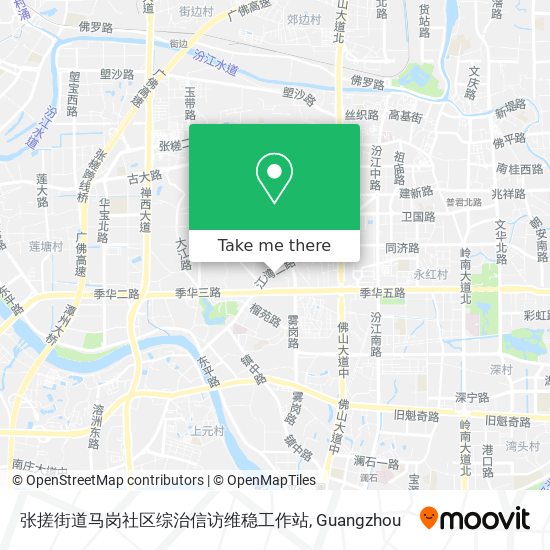 张搓街道马岗社区综治信访维稳工作站 map