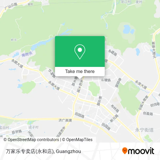 万家乐专卖店(永和店) map