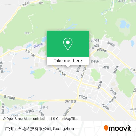 广州宝石花科技有限公司 map