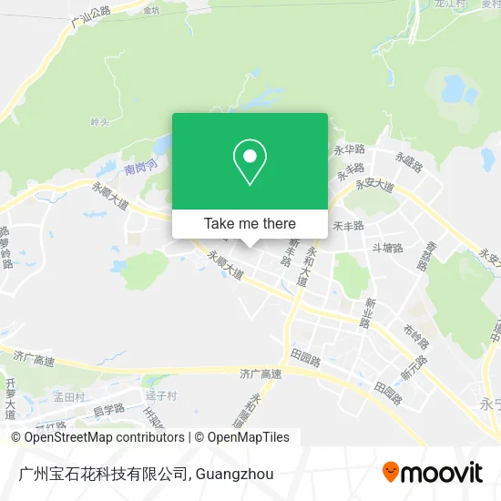 广州宝石花科技有限公司 map